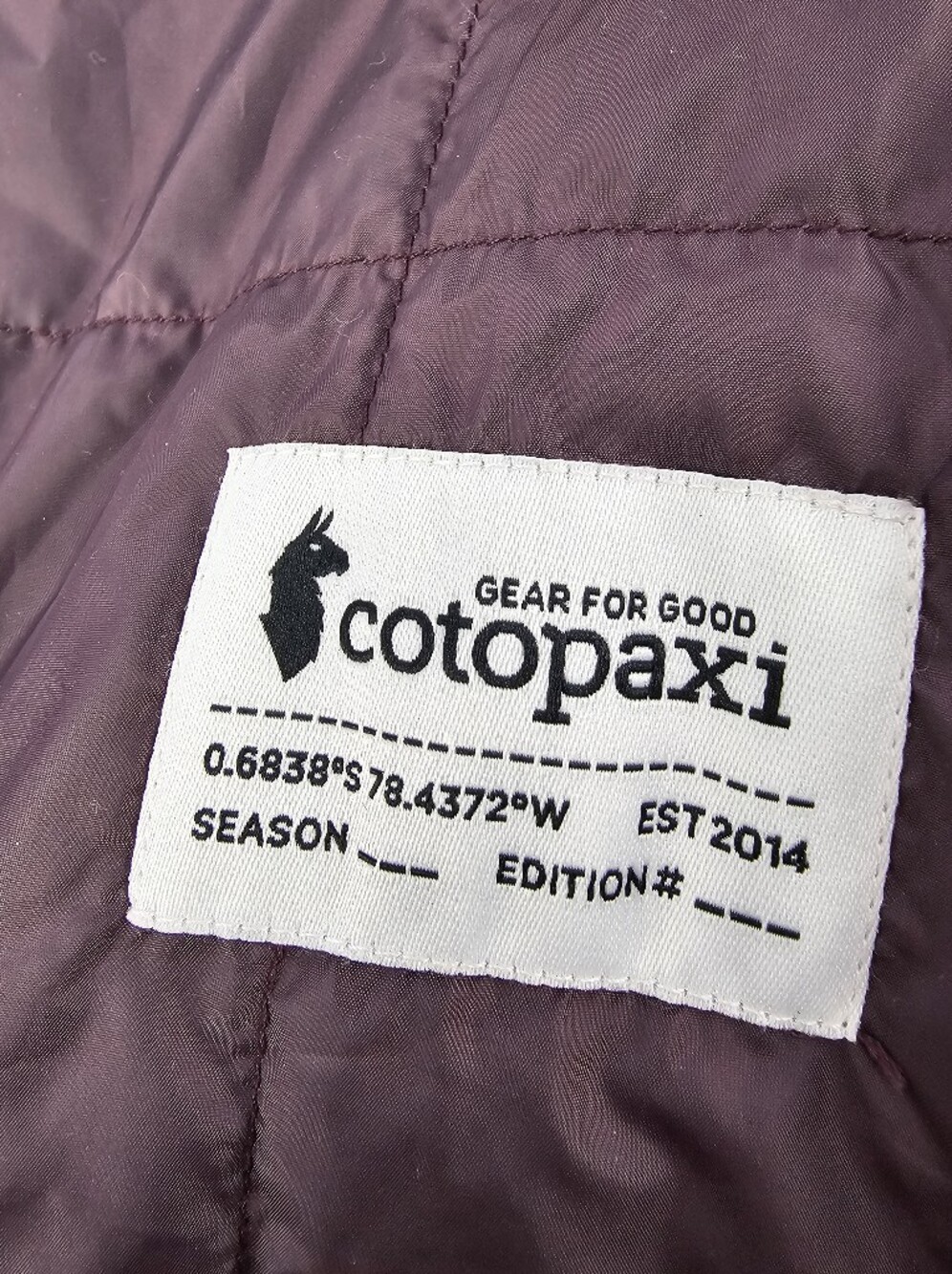 Cotopaxi Teca Calido Water Repellent Reversible Hooded Multicolor Vest Women's M - Picture 8 of 10